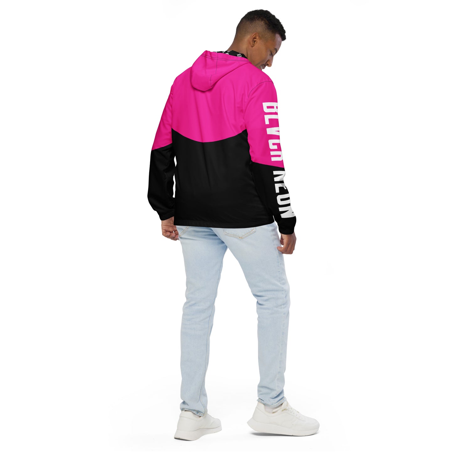 Neonx Unisex Windbreaker (Fuchsia Pink)