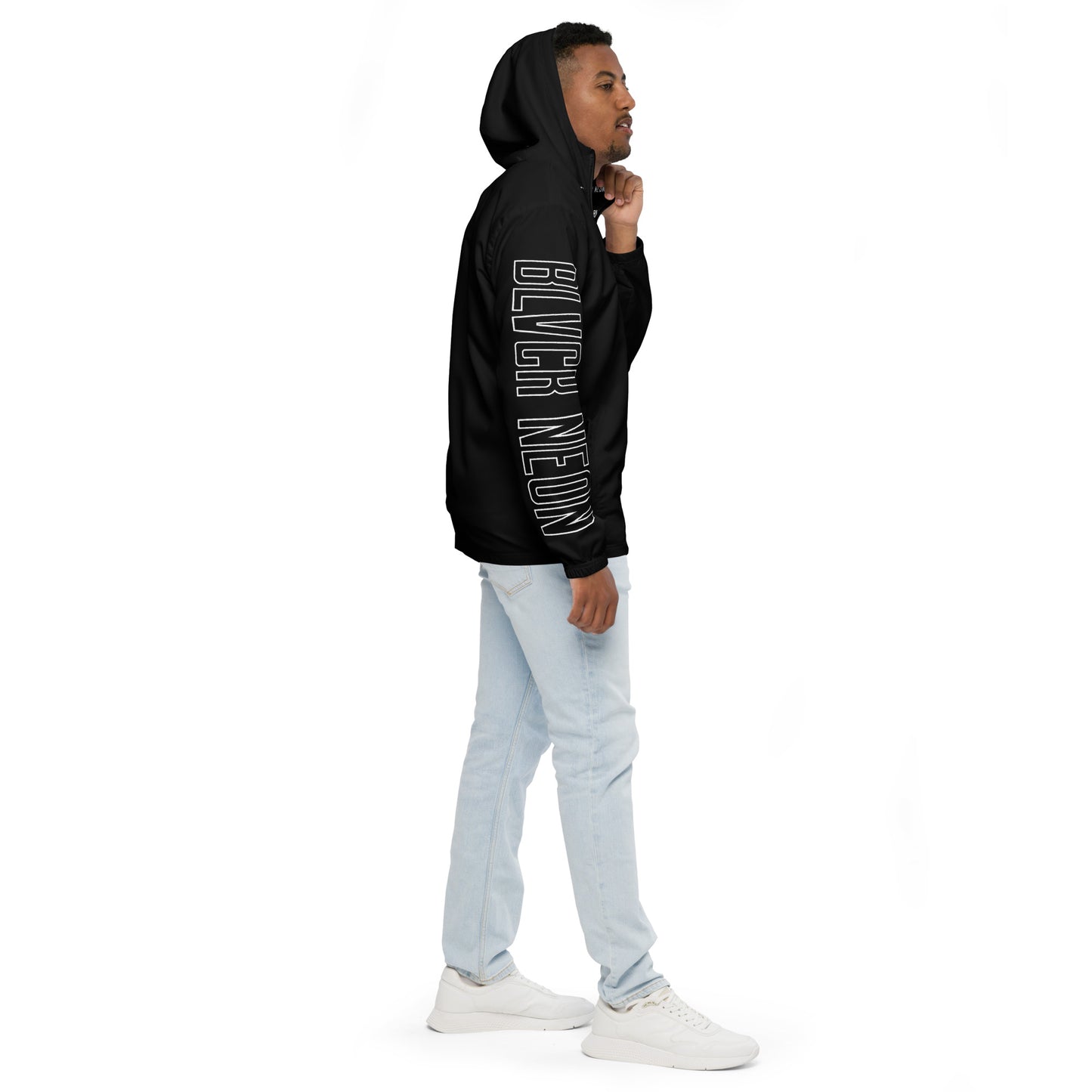 Neonx Unisex Windbreaker (Black)