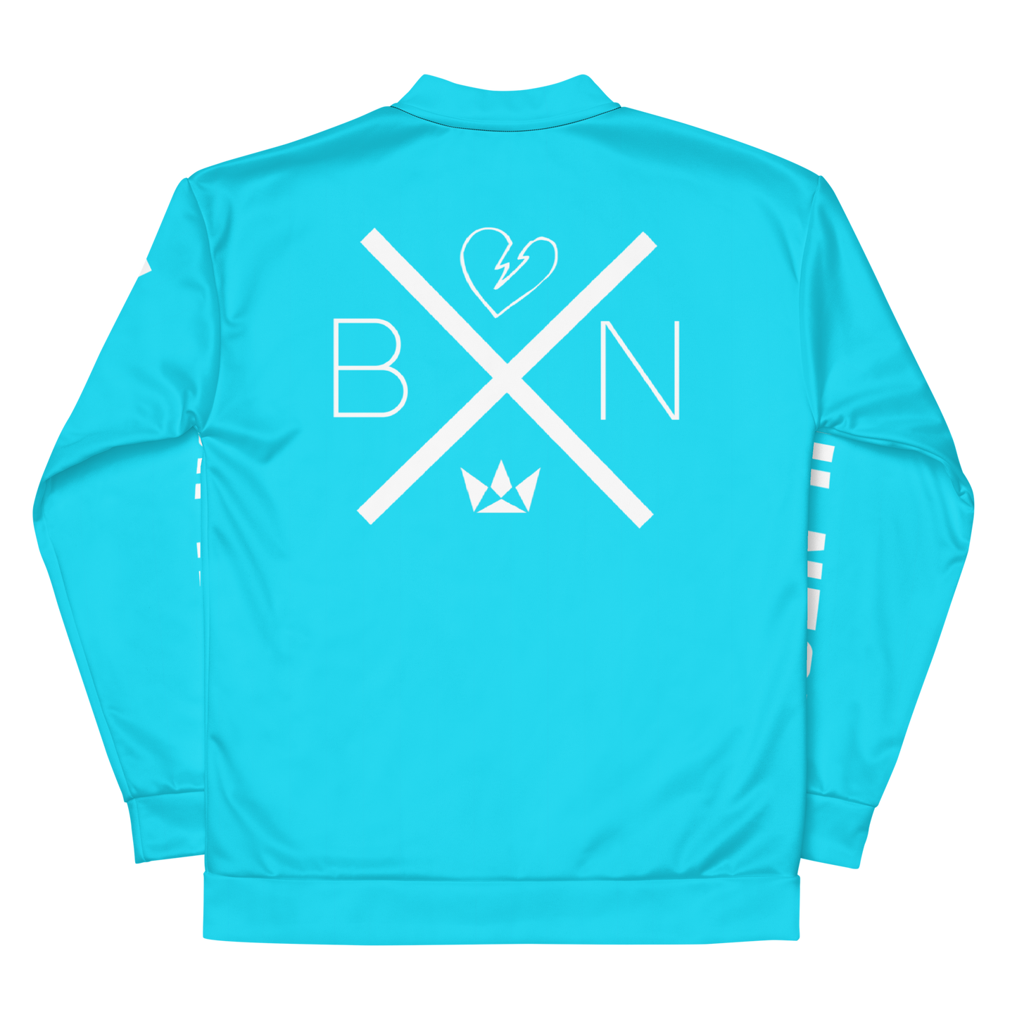 X Bomber Jacket (Aqua)