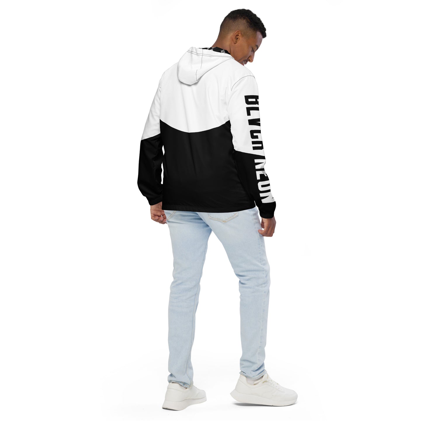 Neonx Unisex Windbreaker (White)