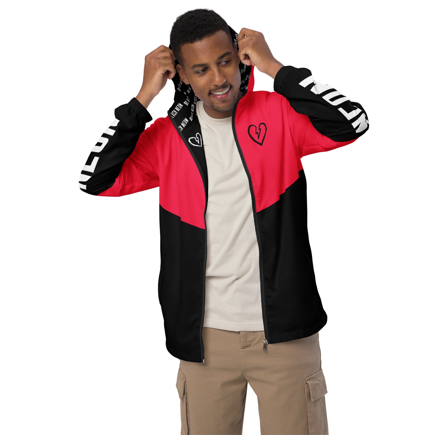 Neonx Unisex Windbreaker (Hot Pink)