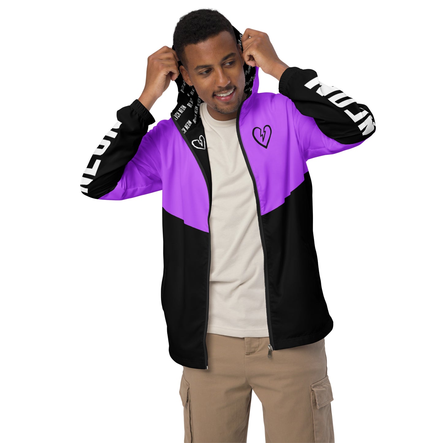 Neonx Unisex Windbreaker (Electric Purple)