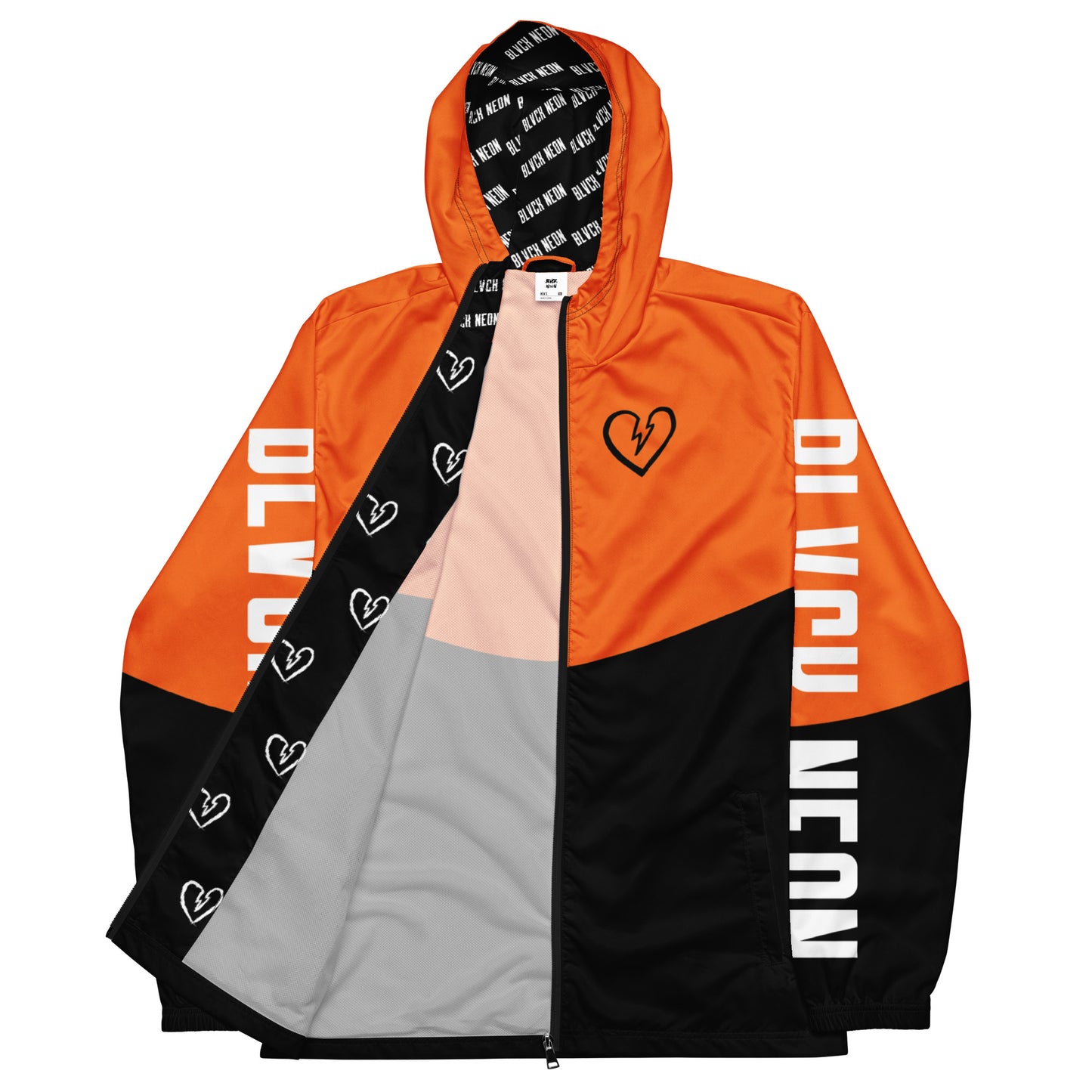 Neonx Unisex Windbreaker (Bodak Orange)