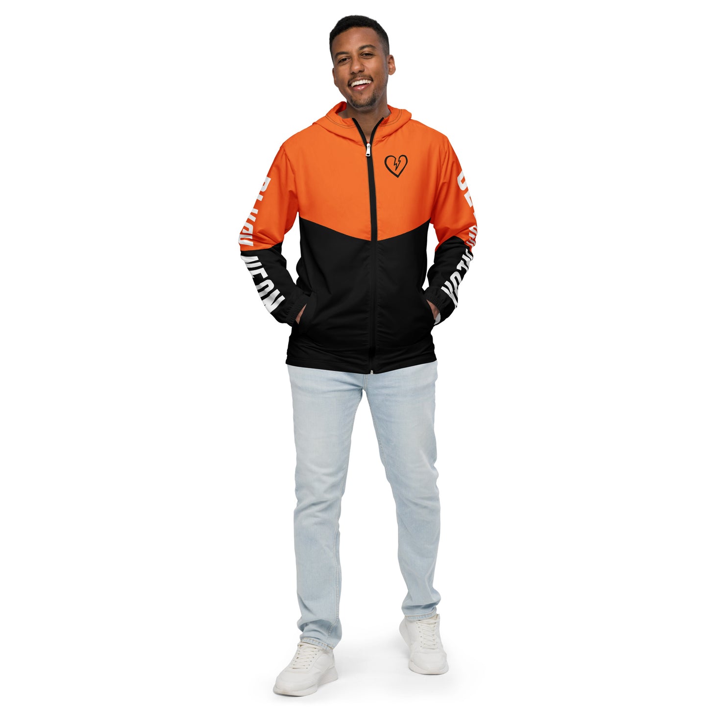 Neonx Unisex Windbreaker (Bodak Orange)