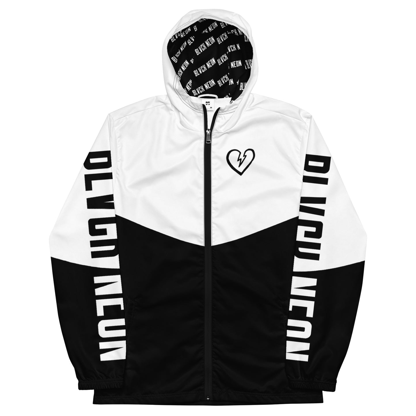 Neonx Unisex Windbreaker (White)