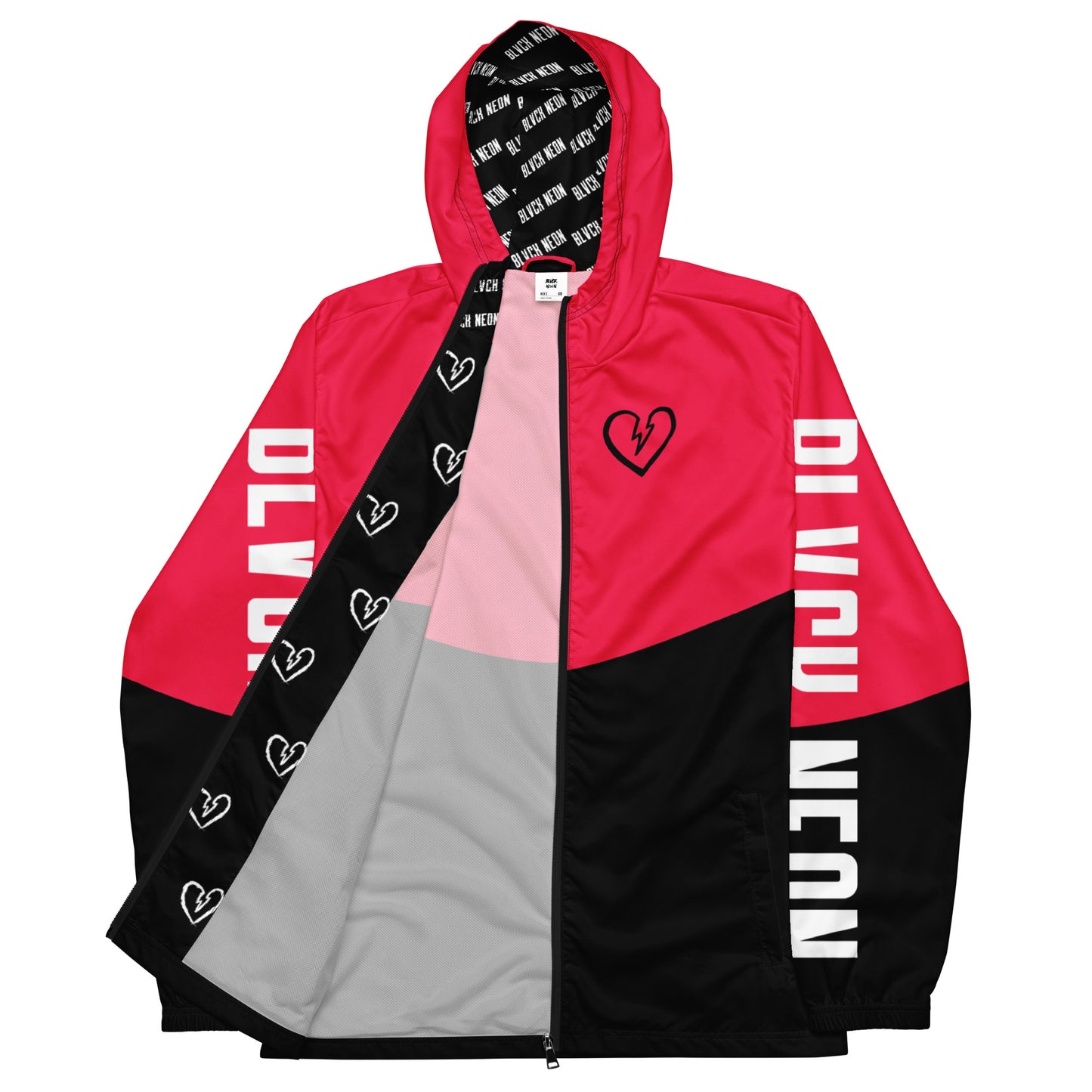 Neonx Unisex Windbreaker (Hot Pink)