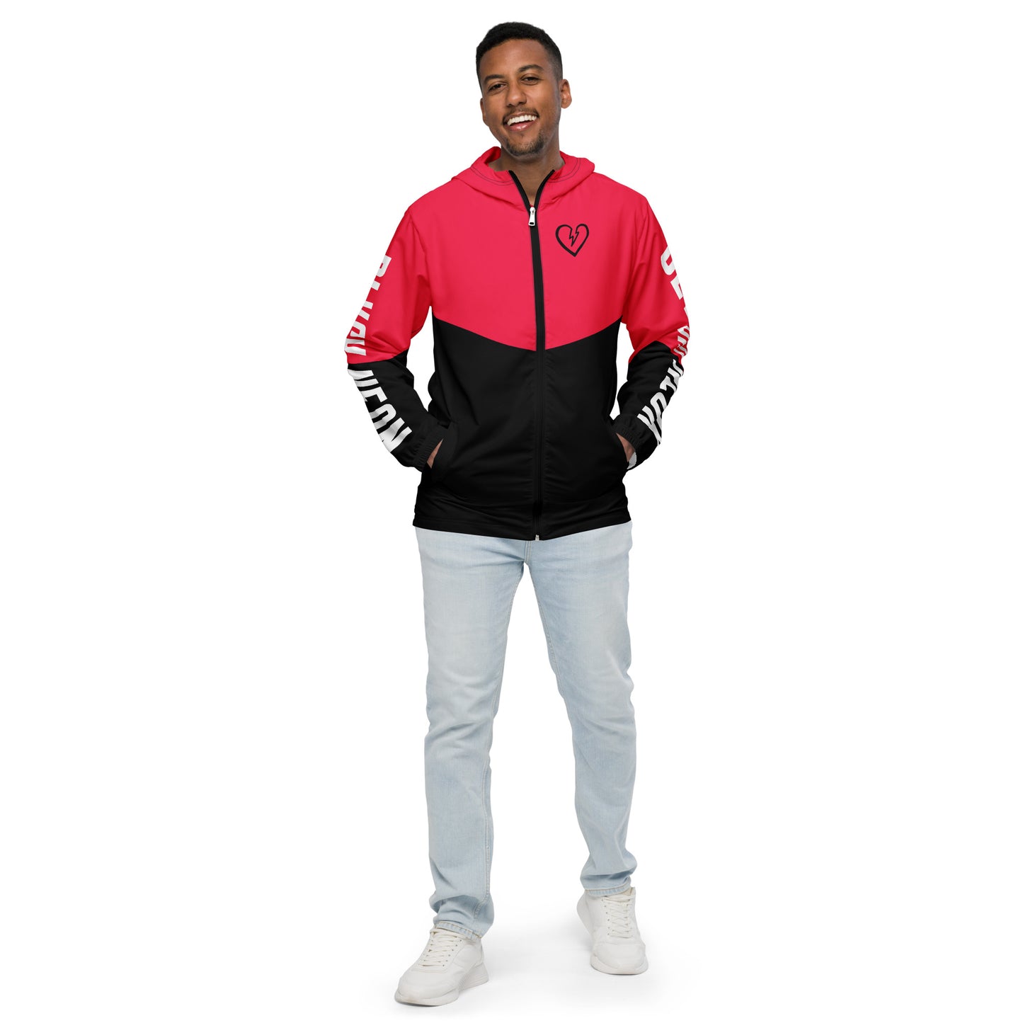 Neonx Unisex Windbreaker (Hot Pink)