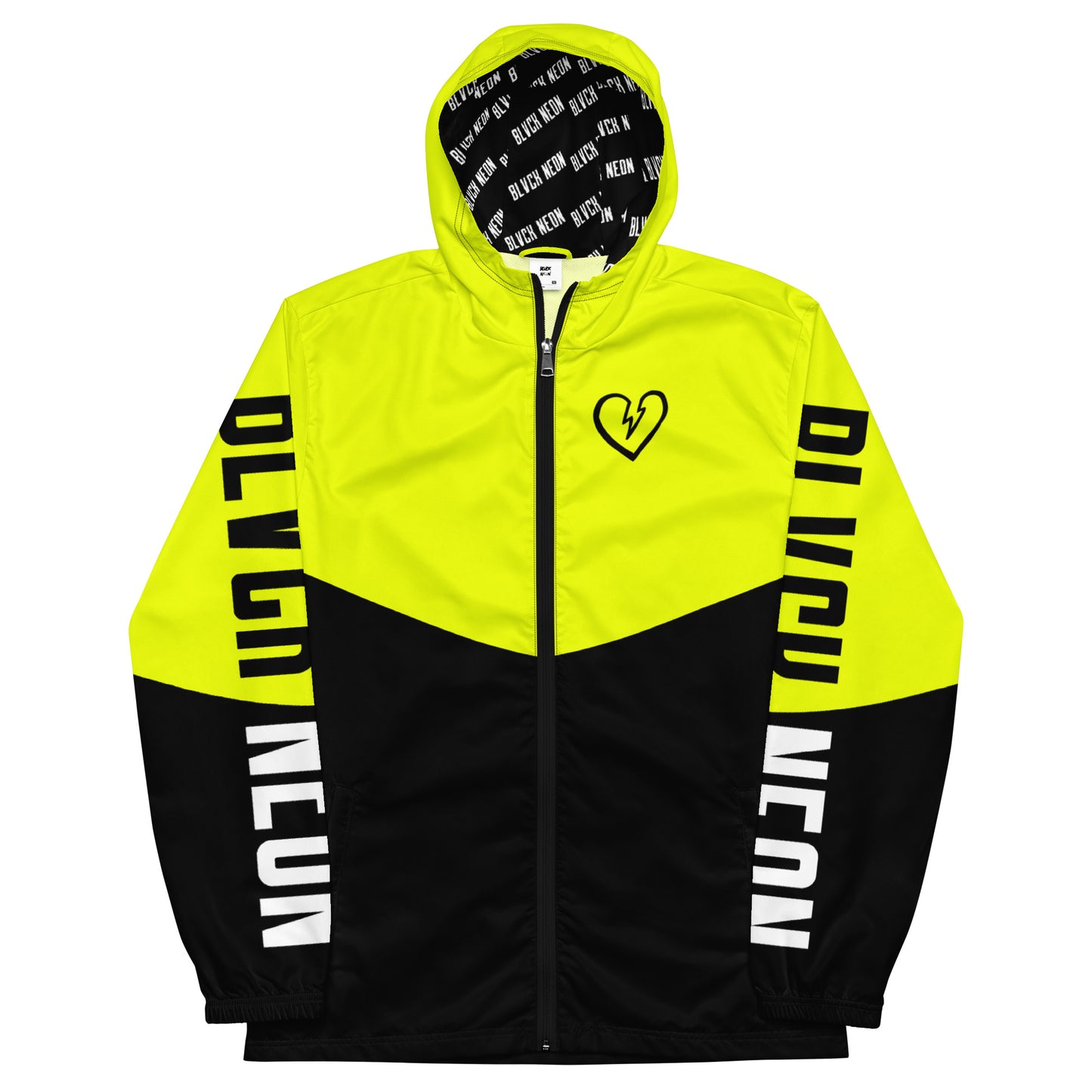 Neonx Unisex Windbreaker (Highlighter Yellow)
