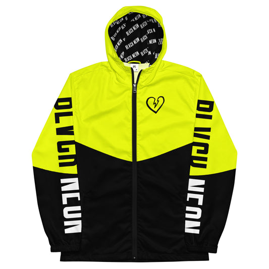 Neonx Unisex Windbreaker (Highlighter Yellow)