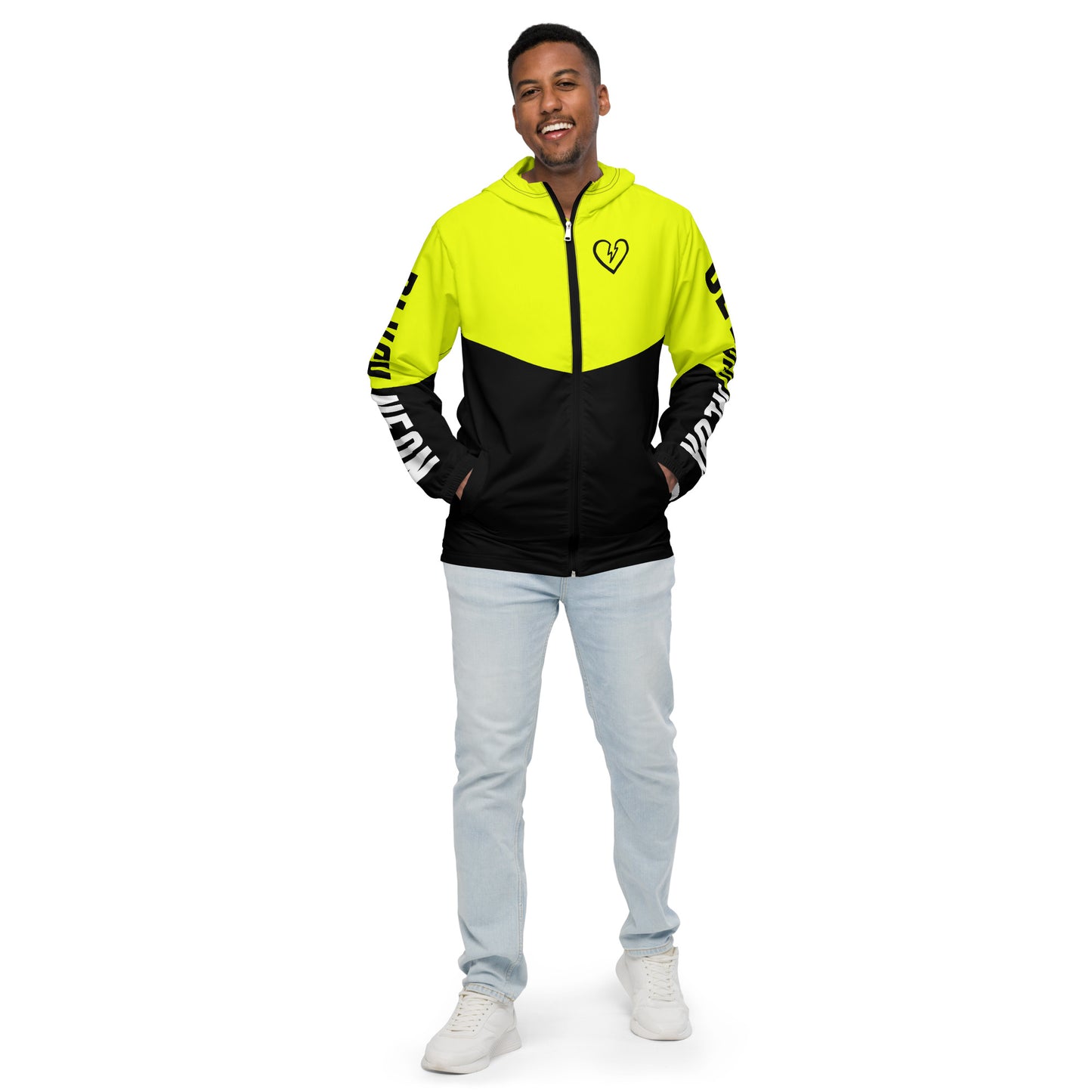 Neonx Unisex Windbreaker (Highlighter Yellow)
