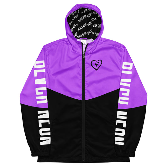 Neonx Unisex Windbreaker (Electric Purple)