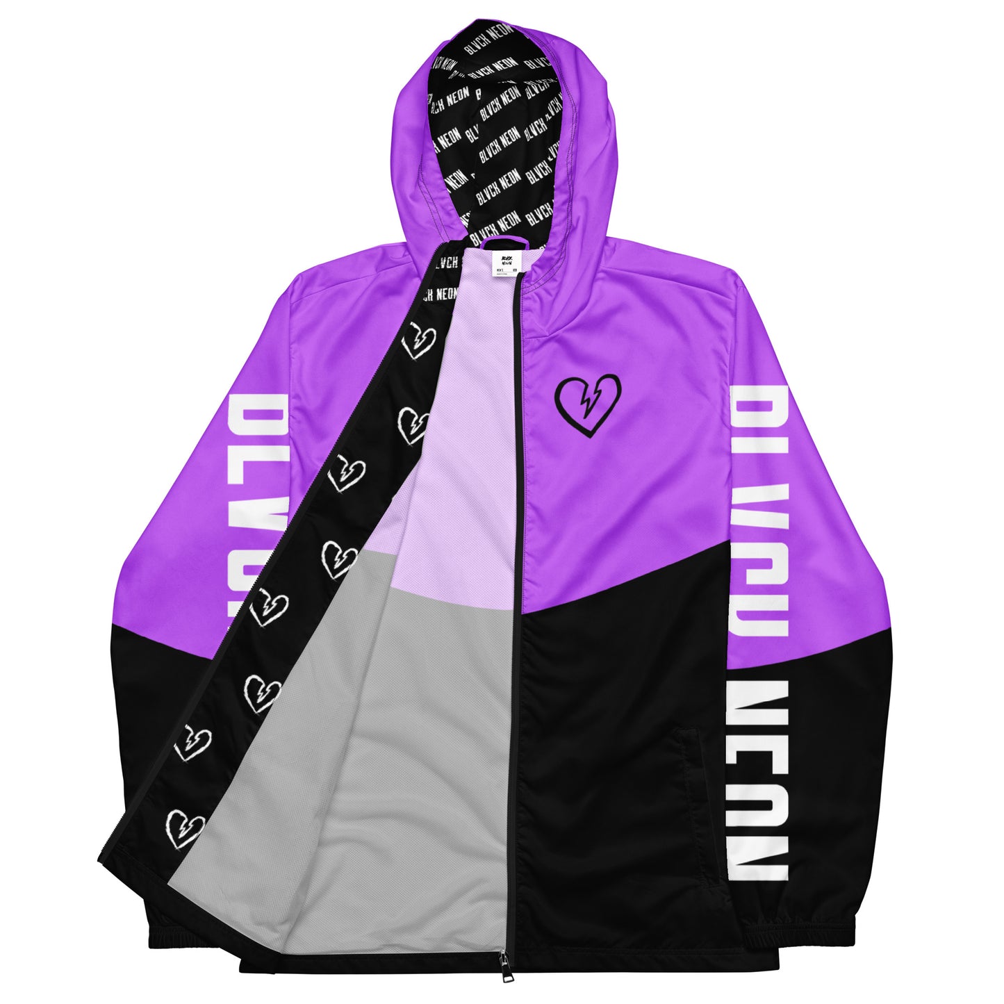 Neonx Unisex Windbreaker (Electric Purple)