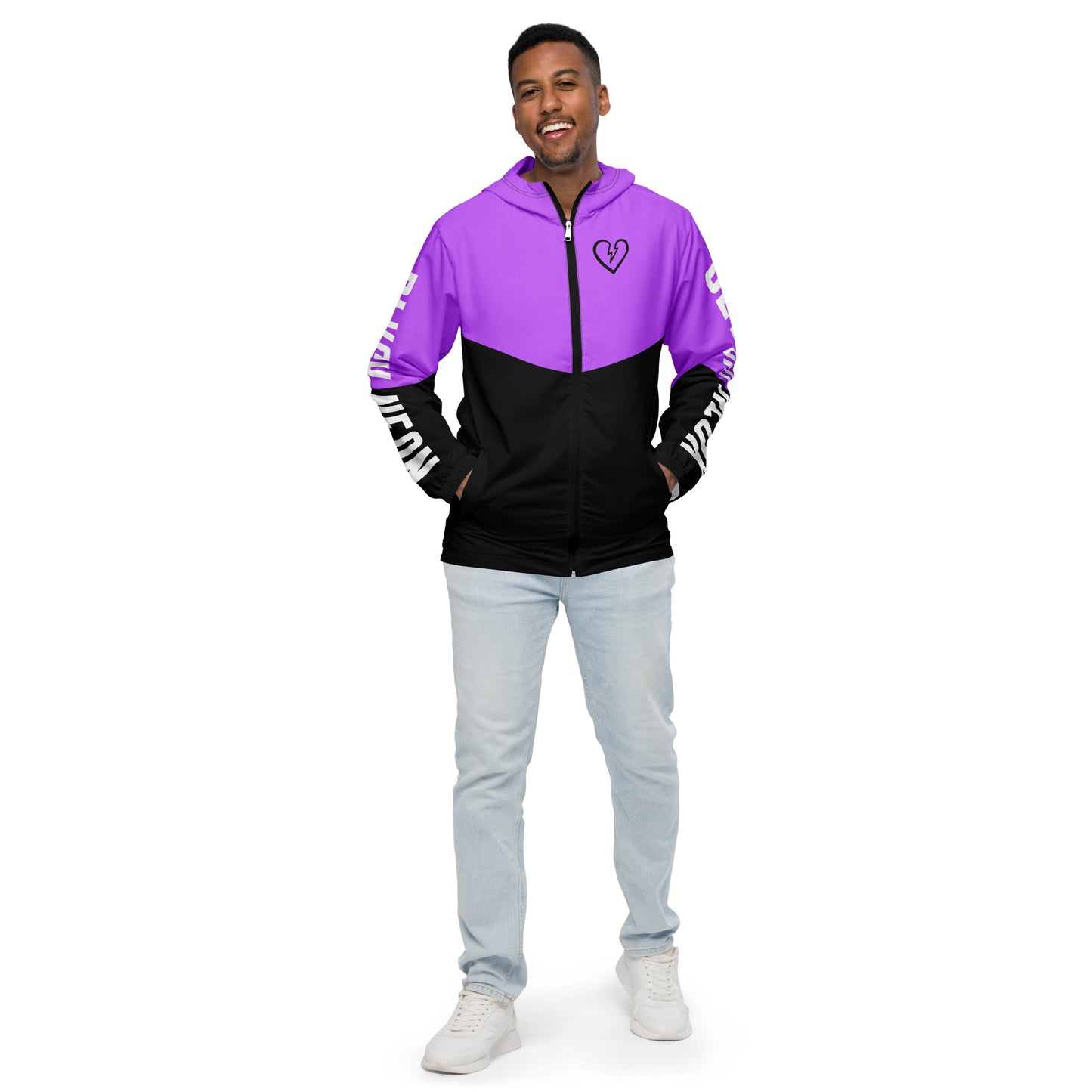 Neonx Unisex Windbreaker (Electric Purple)