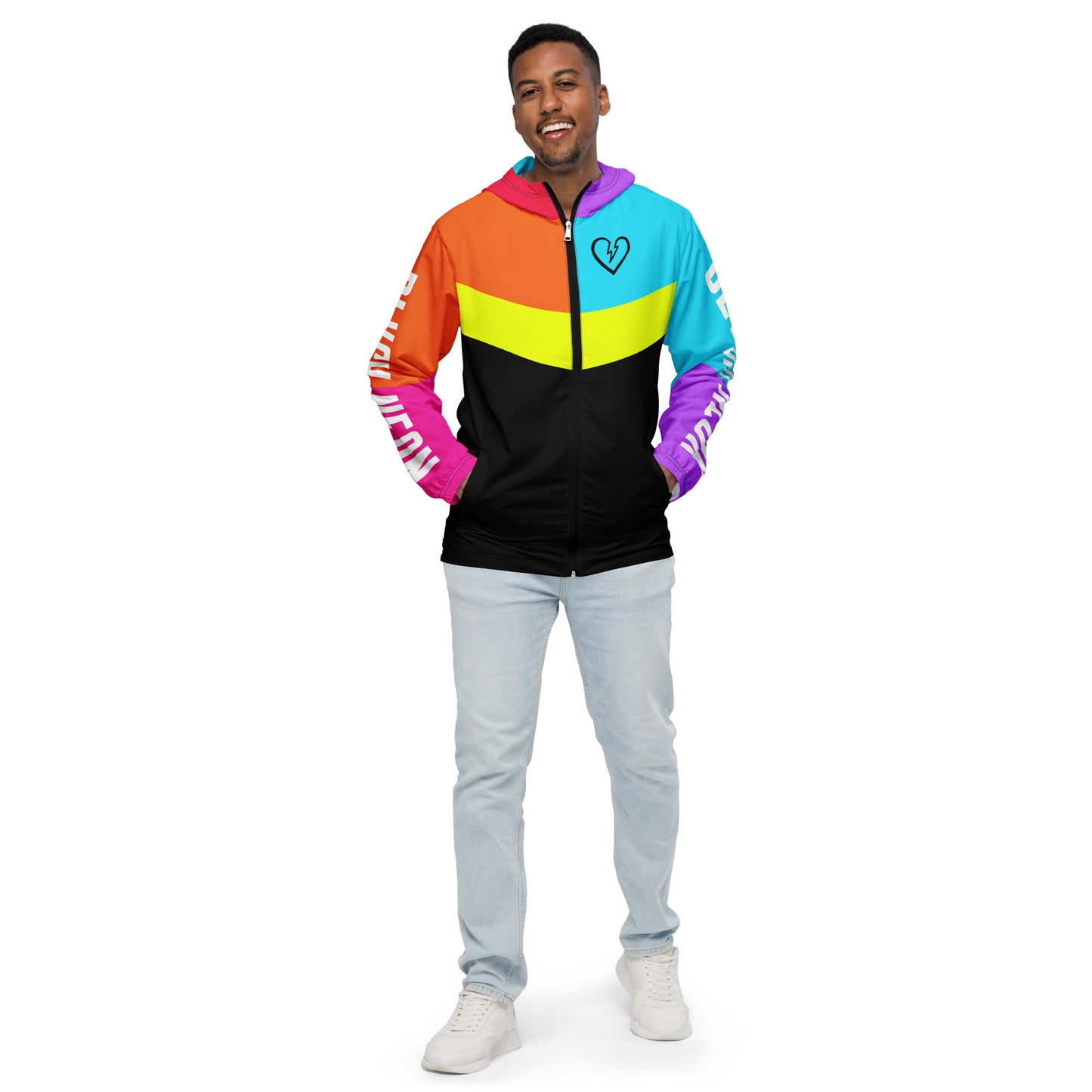 Neonx Unisex Windbreaker (Multi)