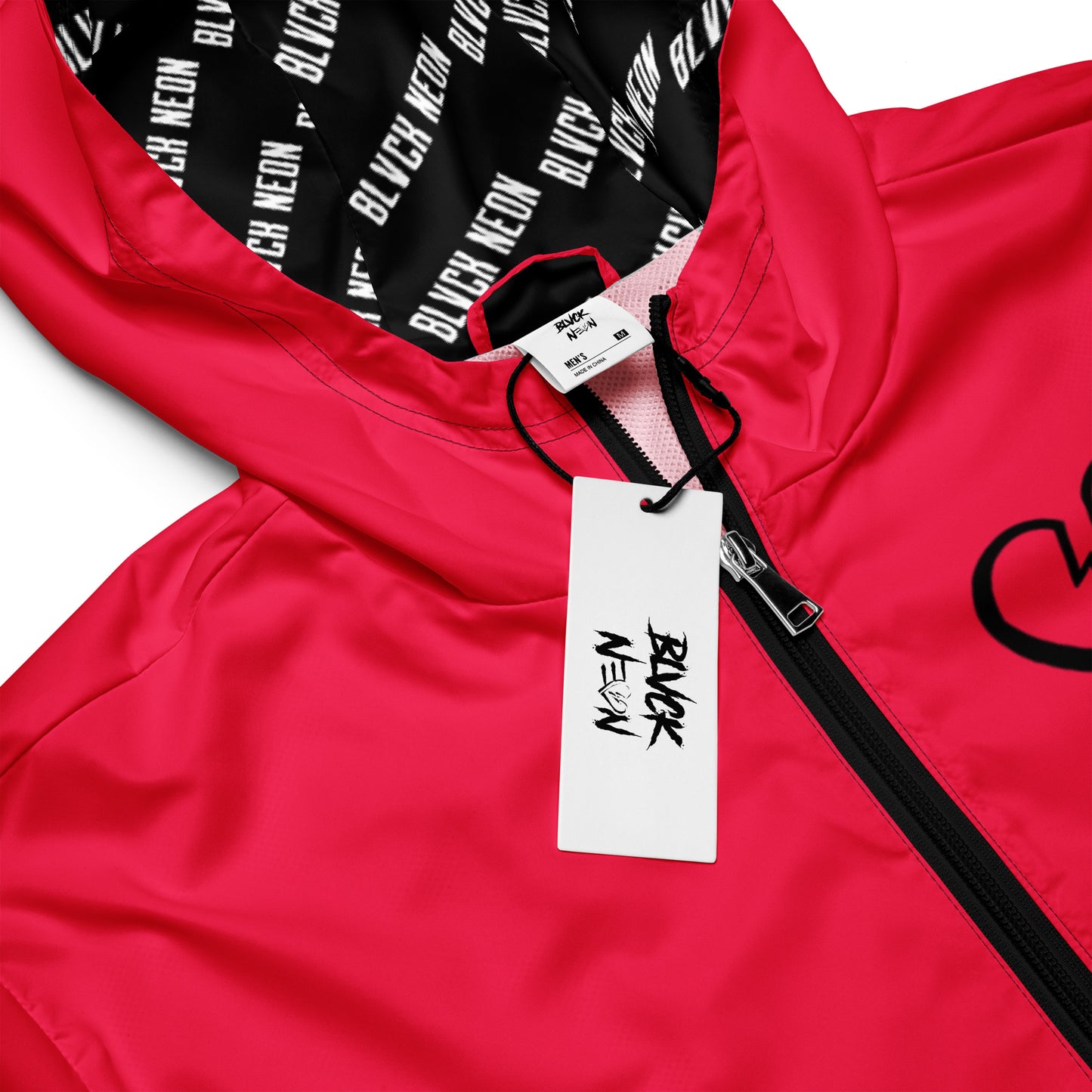 Neonx Unisex Windbreaker (Hot Pink)