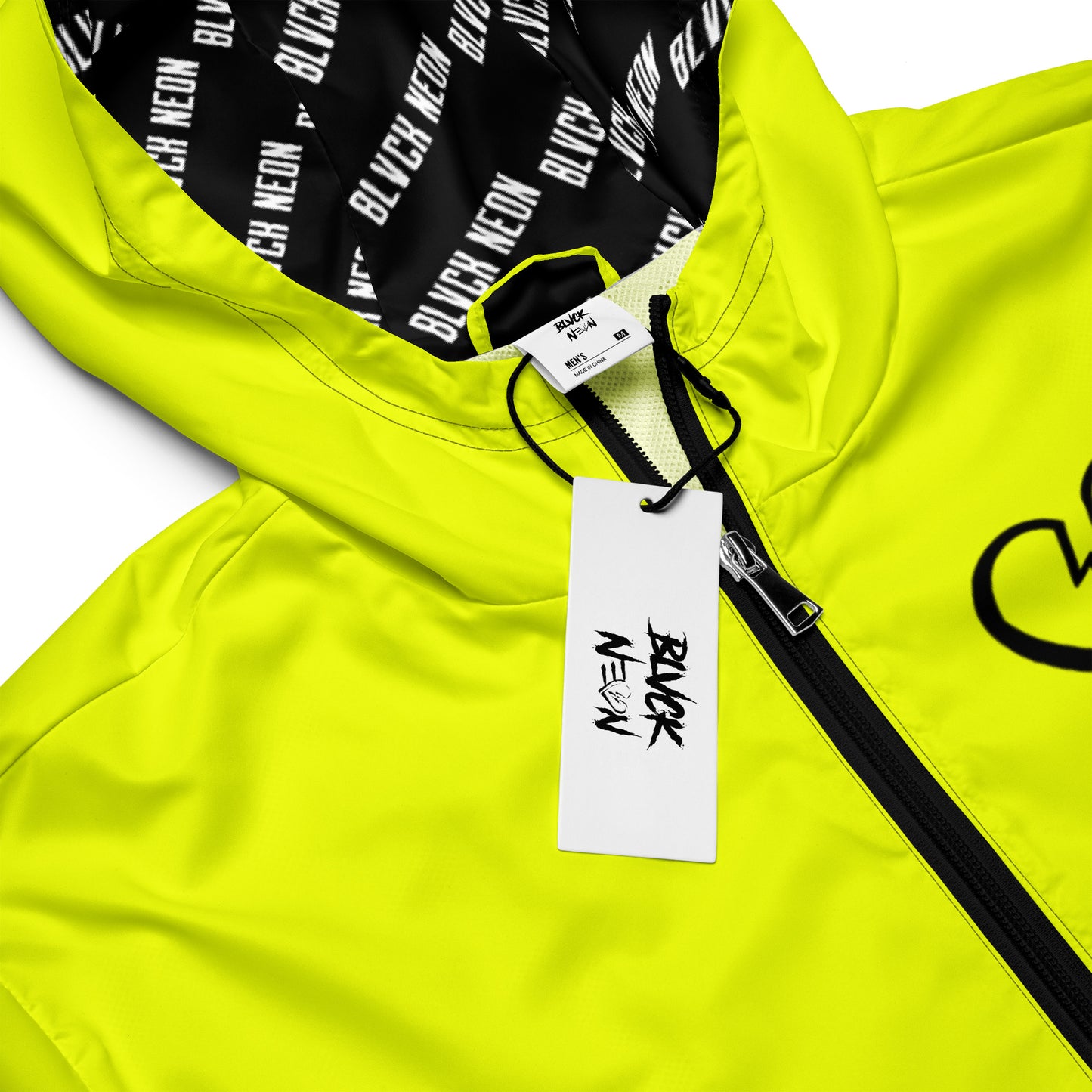 Neonx Unisex Windbreaker (Highlighter Yellow)