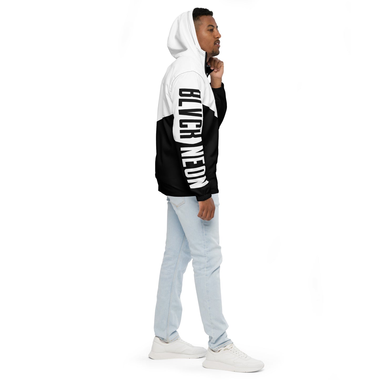 Neonx Unisex Windbreaker (White)