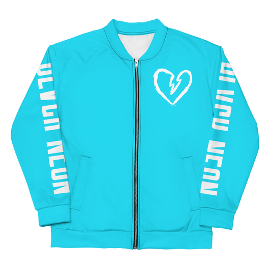 X Bomber Jacket (Aqua)