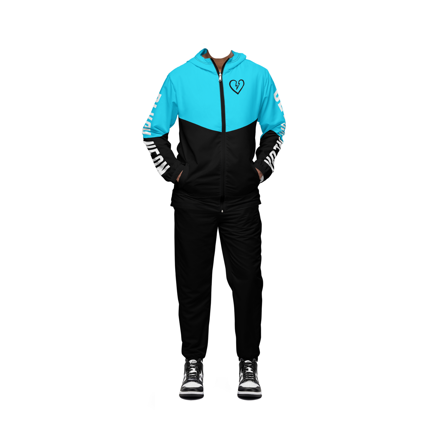Neonx Unisex Tracksuit (Aqua Blue)