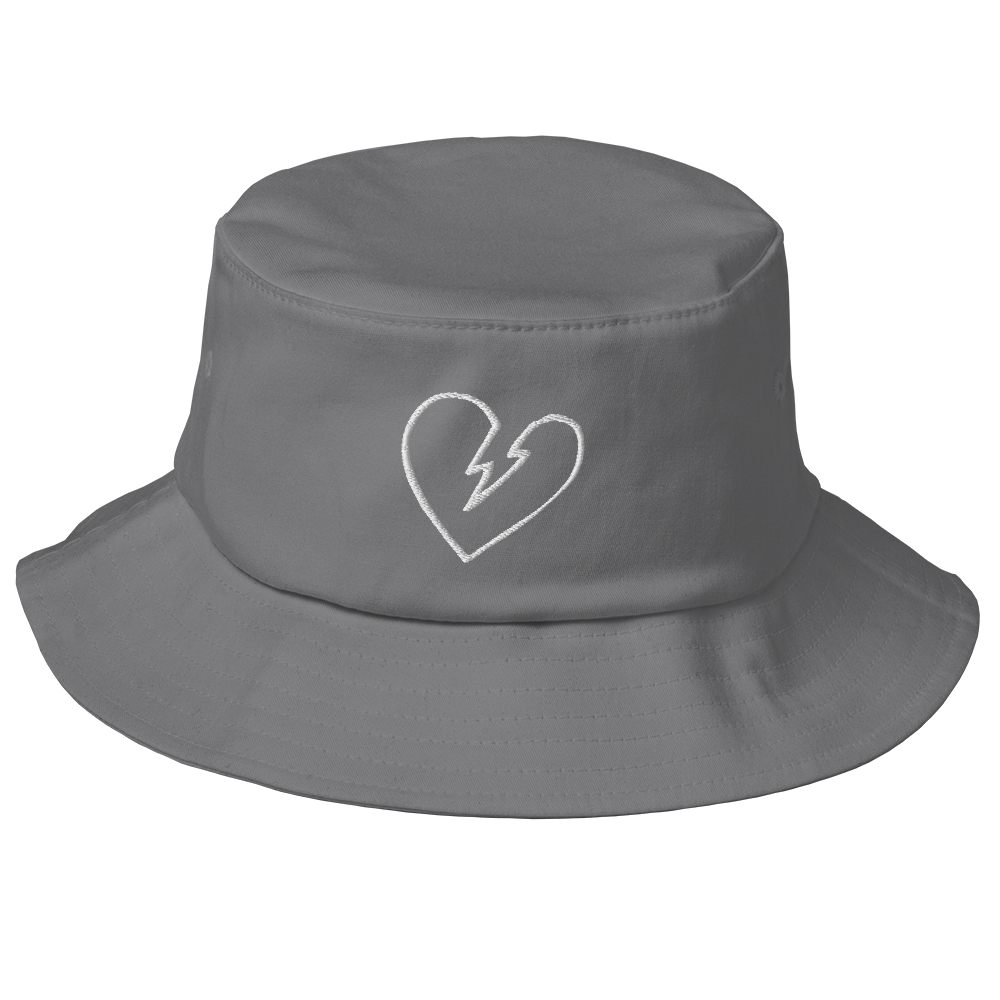 Battered Heart Bucket Hat