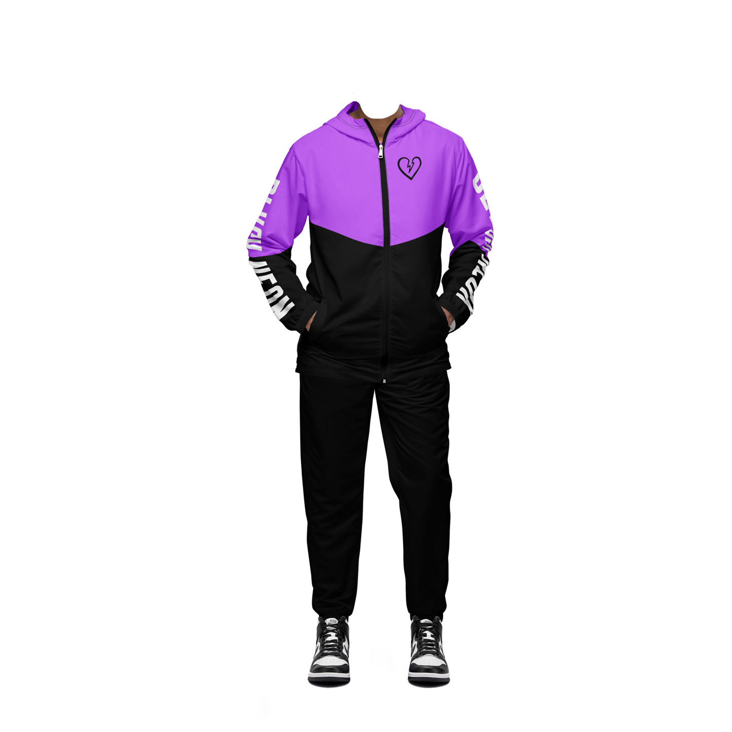 Neonx Unisex Tracksuit (Electric Purple)